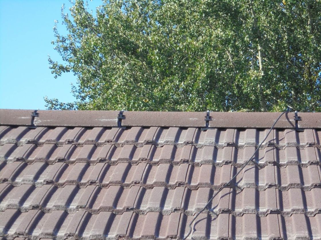 An excellent tiled roof